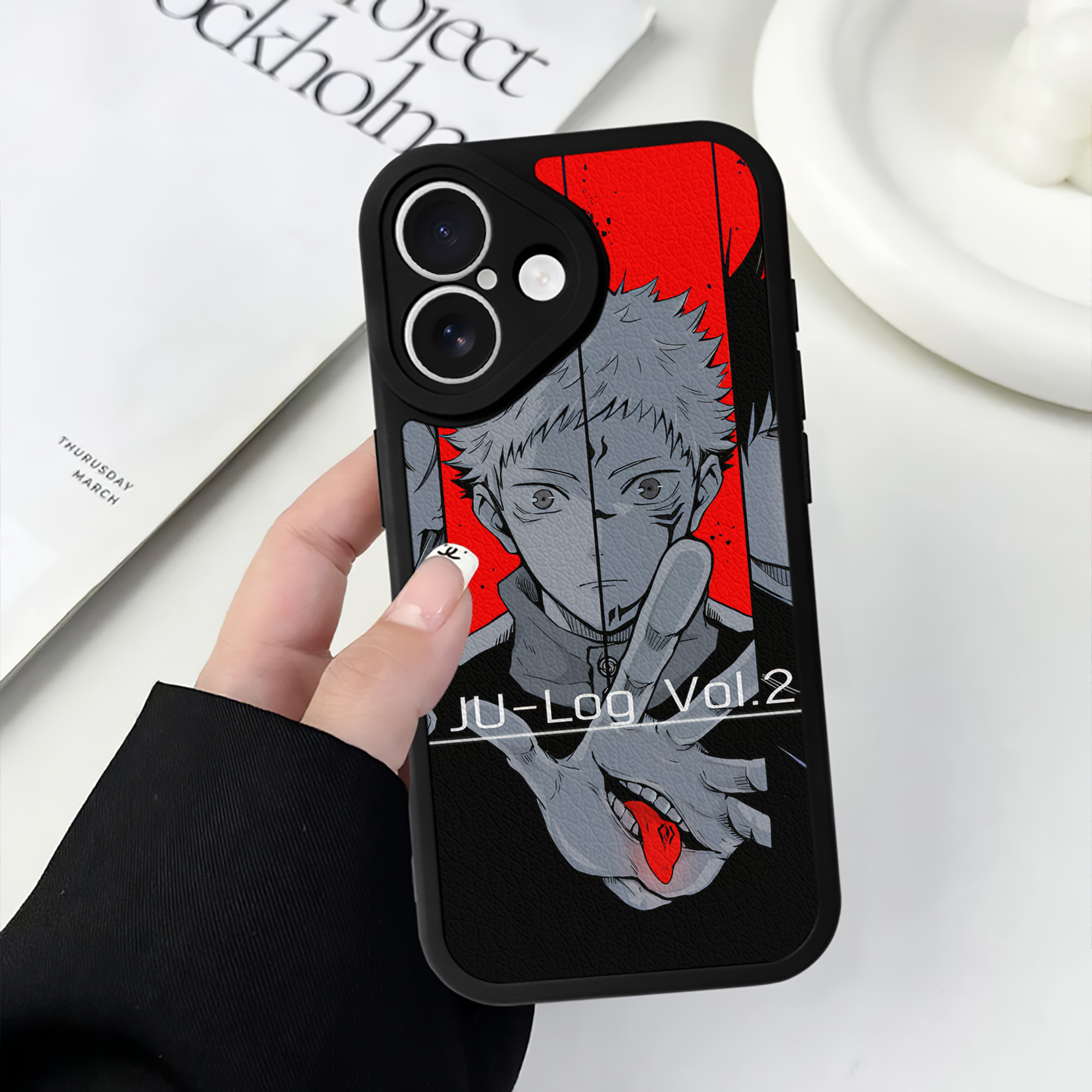 （画像用） SPY×FAMILY间谍家家酒 【iPhone 16シリーズ対応】シリコンスマホケース（レザー調） 材質：シリコン